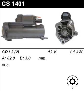 стартер ауди а4